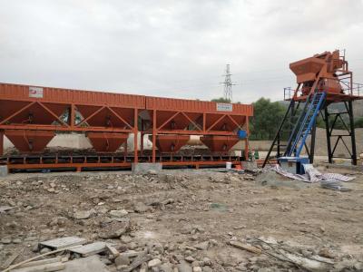 China PLD1600 Betonbatchingsapparatuur Automatische hoge productiviteit 60m3/h Te koop