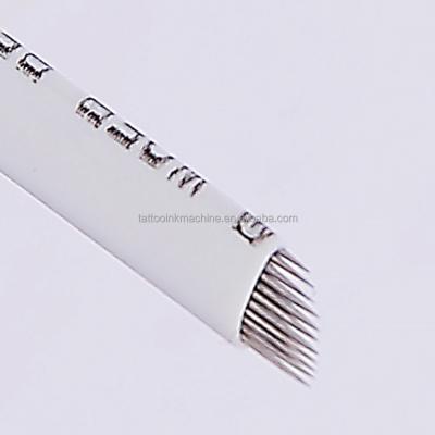 China Permanent various size microblading needles factory price microblading needles blades for manual tattoo pen use for sale