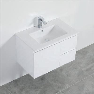 China Hank Keith Waterproof PVC Modern Design Bathroom Sink Cabinets Furniture for sale