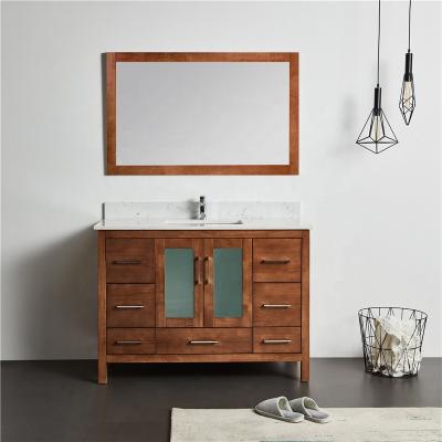 China Industrial Hot Products New Furniture Design Bathroom Vanity In Foshan, Bathroom Cabinet With Sink for sale