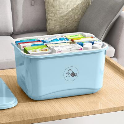 China Nafenai Family Emergency Medical Medicine Organizer Kit Container Viable Box First Aid Plastic Storage Box for sale