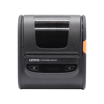 China Black And White Orchid Small Barcode Printing Label Machine Direct Thermal Desktop Printer for sale