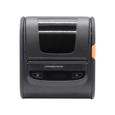 China Black 72mm Mini Portable BT Thermal Printer Android Mobile Receipt Barcode Label Printer for sale