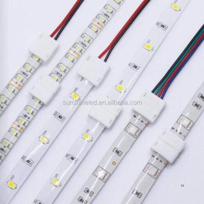 China Connect Led Strip Waterproof IP65 Cable LED Strip Connector 8mm/10mm/12mm for sale