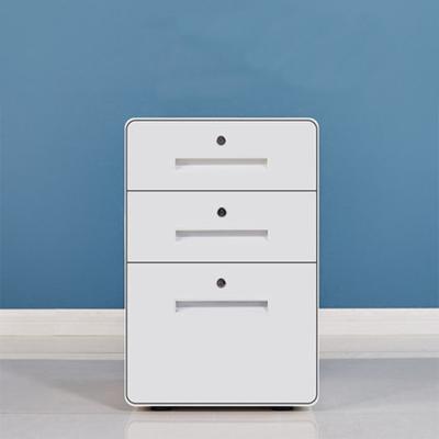 China Modern 3 Drawer (Size) Round Adjustable Multi Drawer File Cabinet with Rounded Wheels for sale