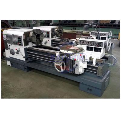 China Construction Material Stores Large Heavy Duty Horizontal Lathe Machine Large Shaft Hole Lathe CW6180B for sale