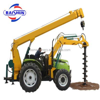 China Hole Digging Pole Construction Machine With PV Systems Install Machine Construction Tool Solar Ram for sale