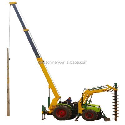 China Hole Digging Pole Construction Machine With Tree Planting Digging Tools Hole Machine Earth Digger for sale