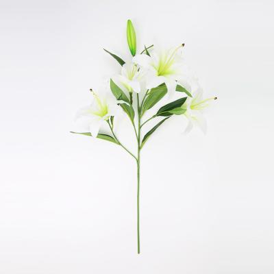 China New Product Home Decor Wholesale Artificial Flowers Decorative Modern Artificial Flowers Making Parts for sale