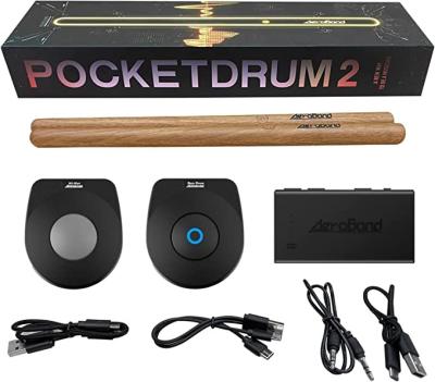 China Other Factory Sales Electronic Digital Air Drum AeroBand PocketDrum 2 PLUS Stick Somatosensory Set Drumstick and Foot Pedals for sale