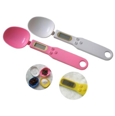 China With Electronic Weighing Tray 500g 300g 0.1g Small Adjustable Cooking Food Measuring Spoon Digital Scale for sale