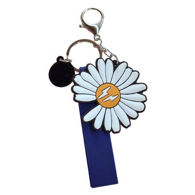 China Factory Wholesale PVC Soft Key Chain Custom And Simple Cute Feel Rubber Custom for sale