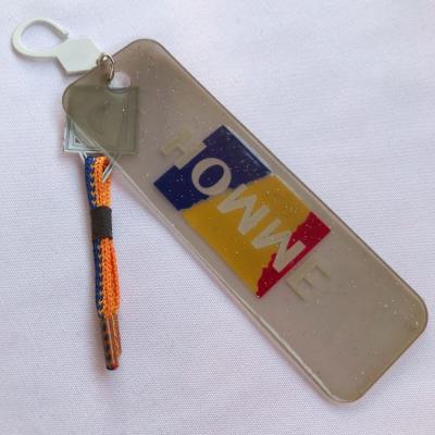 China Logo Designer Manufactory Wholesale Price Factory Sale Feel PVC Key Chain Soft Hot People Webbing Applicable All For Bag for sale