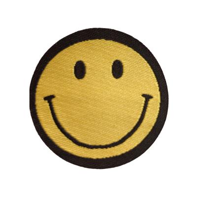 China Fashion Factory Optional Wholesale Style Handmade Three-color Cute Woven Patches Custom Patch for sale