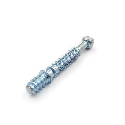 China Modern Clear-Textured Wire Bolts Plastic Coated Rod Dowels Zinc Plating Connecting Bolts for sale