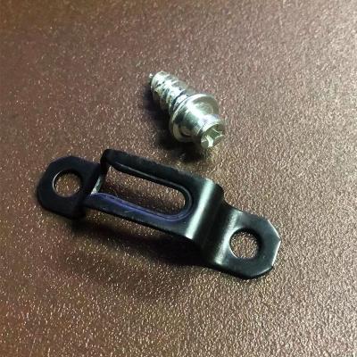 China Furniture Modern Connector Mini Hidden Hardware Connection Clip With Screw for sale