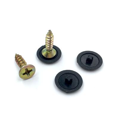 China Traditional Furniture Hardware Cover Made Of Plastic Decorative Phillips Screw Cover for sale