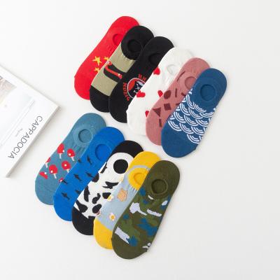 China Antibacterial High Quality Invisible Socks Men Crew Wholesale No Show Pure Fashion No Show Socks for sale