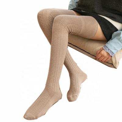 China Wholesale New Product Autumn New Product Cotton Viable Ladies Thick Socks Over The Knee Long Tube Women Socks for sale