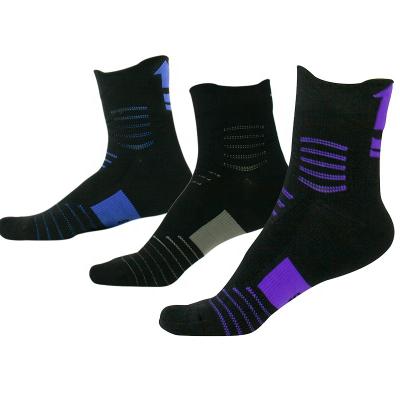 China MW19228 Factory Wholesale Antibacterial Sports Socks Breathable Compression Sports Socks for sale