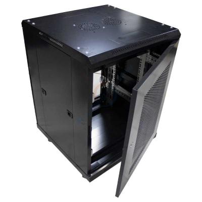 中国 Steel Network Server Cabinet With Fan - Assisted And Cable Management 販売のため