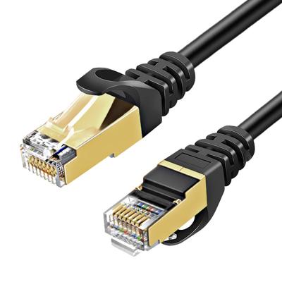 Cina 1M stabile nero 2M 3M 5M i 10m 24AWG 4 accoppia il cavo di toppa Cat7 in vendita