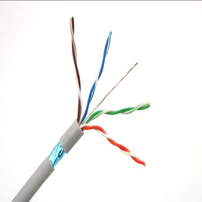 China 24AWG 0.5mm Cat5E CAT6 Network LAN Cable For Telecommunication for sale