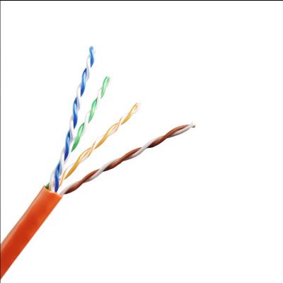 China HDPE Isolierung, weil CCA Cat5e-Kabel für Telekommunikation abschirmte zu verkaufen