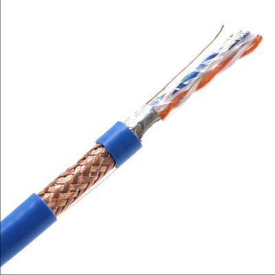 Chine 2 paires de cuivre pures d'intérieur 4 paires de ftp STP Cat6 LAN Cable d'UTP à vendre