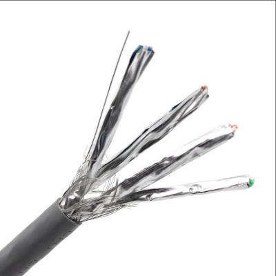 China Verdraaid het Kopercat7 LAN Cable LSZH pvc van 10Gigabit 4Pair Te koop