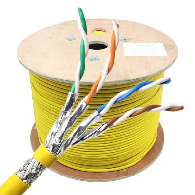 China 22AWG PVC-Jacke 305m CAT8 LAN Cable, Ethernet-Kabel ftp-LSZH der Katzen-8 zu verkaufen