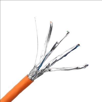 Κίνα καλώδιο του τοπικού LAN 23awg 650mhz LSZH CAT7, γάτα 7 προστατευμένο καλώδιο Ethernet προς πώληση