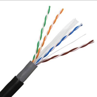 中国 0.56mm Rj45 Cat6 LANケーブルは、屋外地下Cat6ケーブル防水する 販売のため