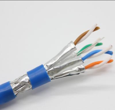 Cina Ftp LSZH Cat6A LAN Cable, cavo di Ethernet di Cat6a 1000 Ft con CE RoHS in vendita