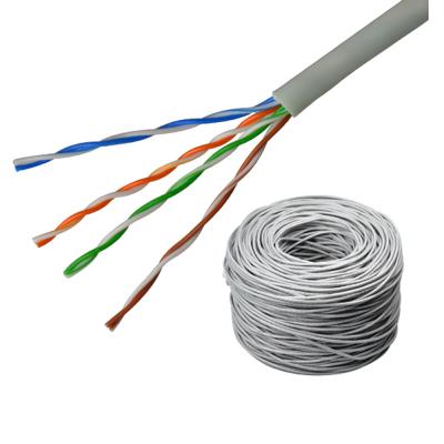 China rolo UTP Cat5e Lan Cable Grey Color da rede de 305M Cat 5 à venda