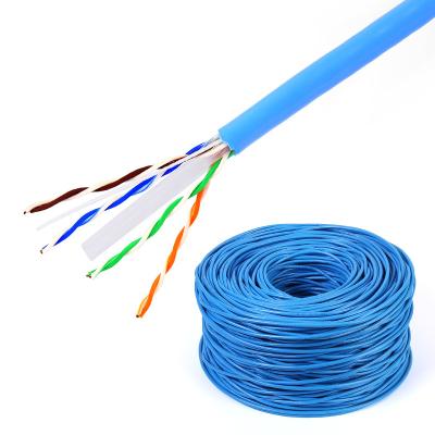 China Innen-305m 1000ft Zug-Kasten-Netz Lan Cable Bare Copper CCA zu verkaufen