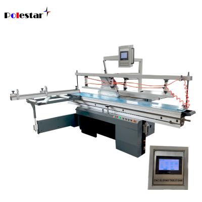 China VERTICAL CNC Precision Wood Automatic MDF Cutting Woodworking Table Panel Saw Sliding Machine for sale