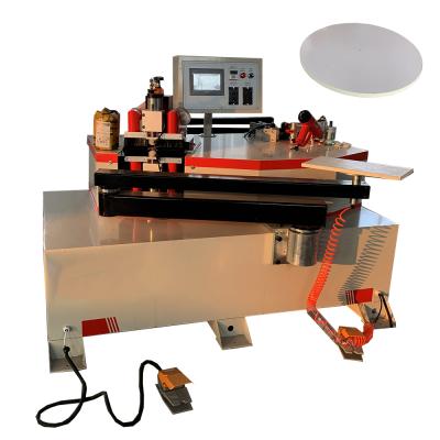 China Building Material Stores Bend Portable Manual Curve Bend Edge Banding Machine PVC Straight Edge Bander for sale