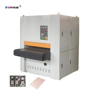 China Building Material Stores Profile Woodworking Plywood MDF Vacuum Door Wide Calibration Wood Sanding Machine for sale