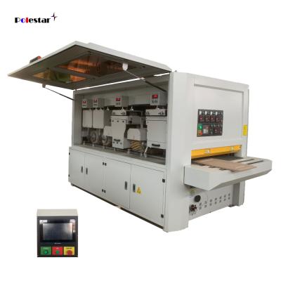 China Building Material Stores MDF Cabinet Auto Brush Wood Sanding Polishing Machine for Cabinets and Doors for sale