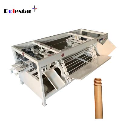 China Wooden Factory Automatic Double Broom Stick Handle Broom Rod End Screw Threading Machine for sale