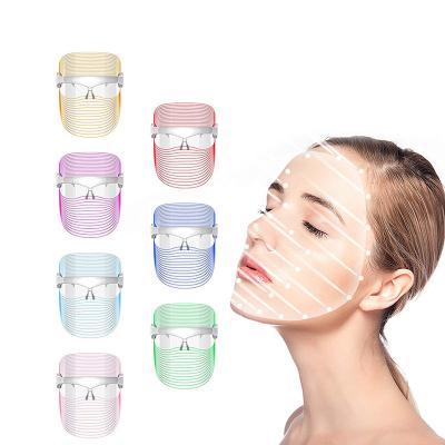 China Pigment Removal 7 Color X-Ray Led Light Therapy Beauty Mask Led Facial Masks For Anti Aging for sale