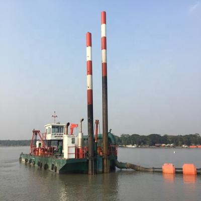 China 2000m3/h Professional Factory Cutter Suction River Sand Dredger for Sale en venta