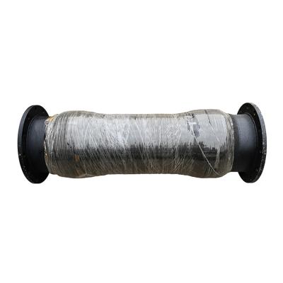 China High quality Dredging Discharging Rubber Flexible Hose with flange for dredger for sale