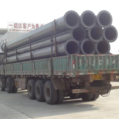 China Carbon welded seamless spiral steel pipe for oil pipeline construction for sale