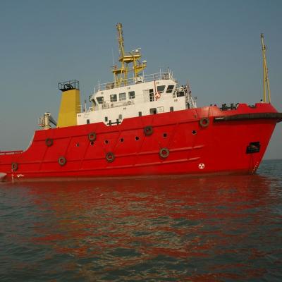 Chine HIKOS 37m 3400HP Steel Pulling And Towing Tug Boat For Sale 1000t Marine steel à vendre