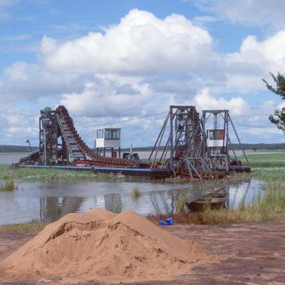 China Bucket Dredger Gold Mining Dredge for Sale for sale