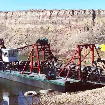 China River Sand Pumping Machine/Gold Bucket Dredger/Gold Dredge With Best Performance for sale from HIKOS for sale