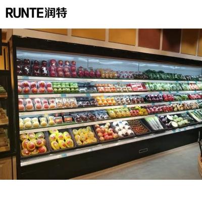 China Single-temperature vegetable fridge display refrigerator / commercial fridge for vegetable and fruit for sale