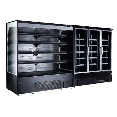 China Single-temperature refrigeration multideck refrigerator upright freezer vertical freezer for sale